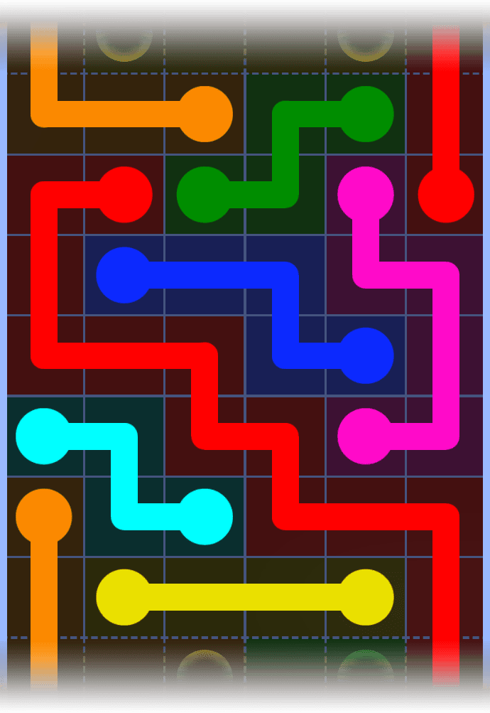 Flow Free Warps 1264 Solution