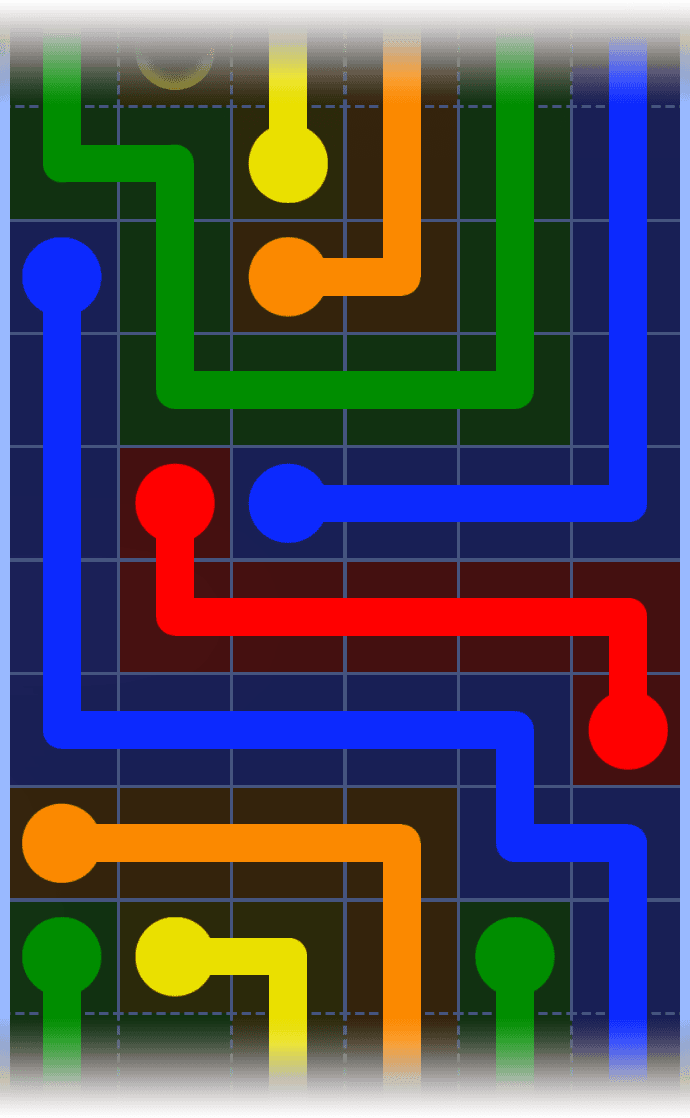 Flow Free Warps 1270 Solution