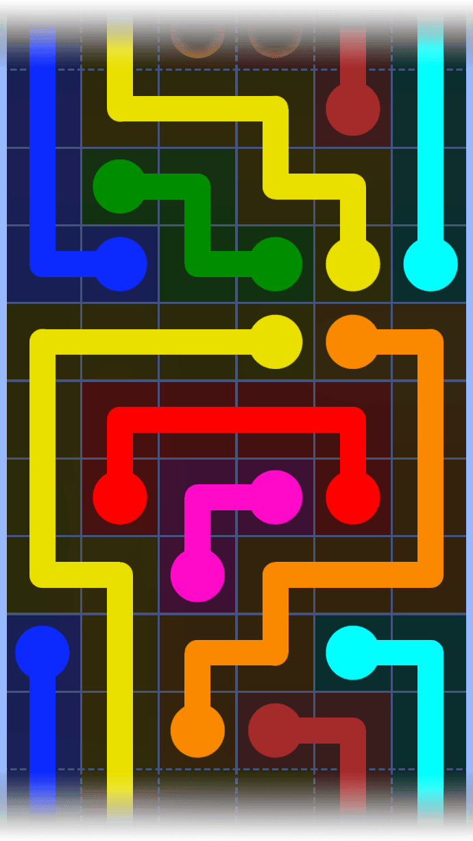 Flow Free Warps 1273 Solution