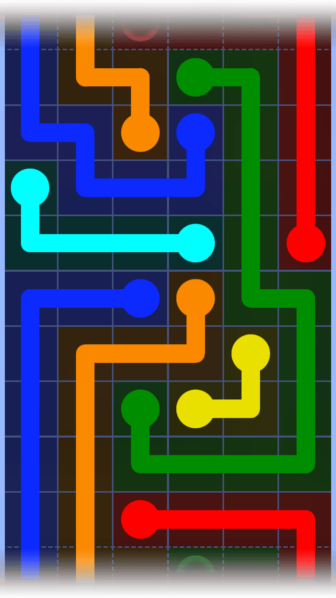Flow Free Warps 1274 Solution
