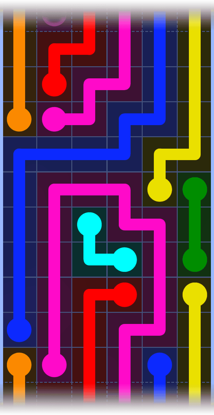 Flow Free Warps 1280 Solution