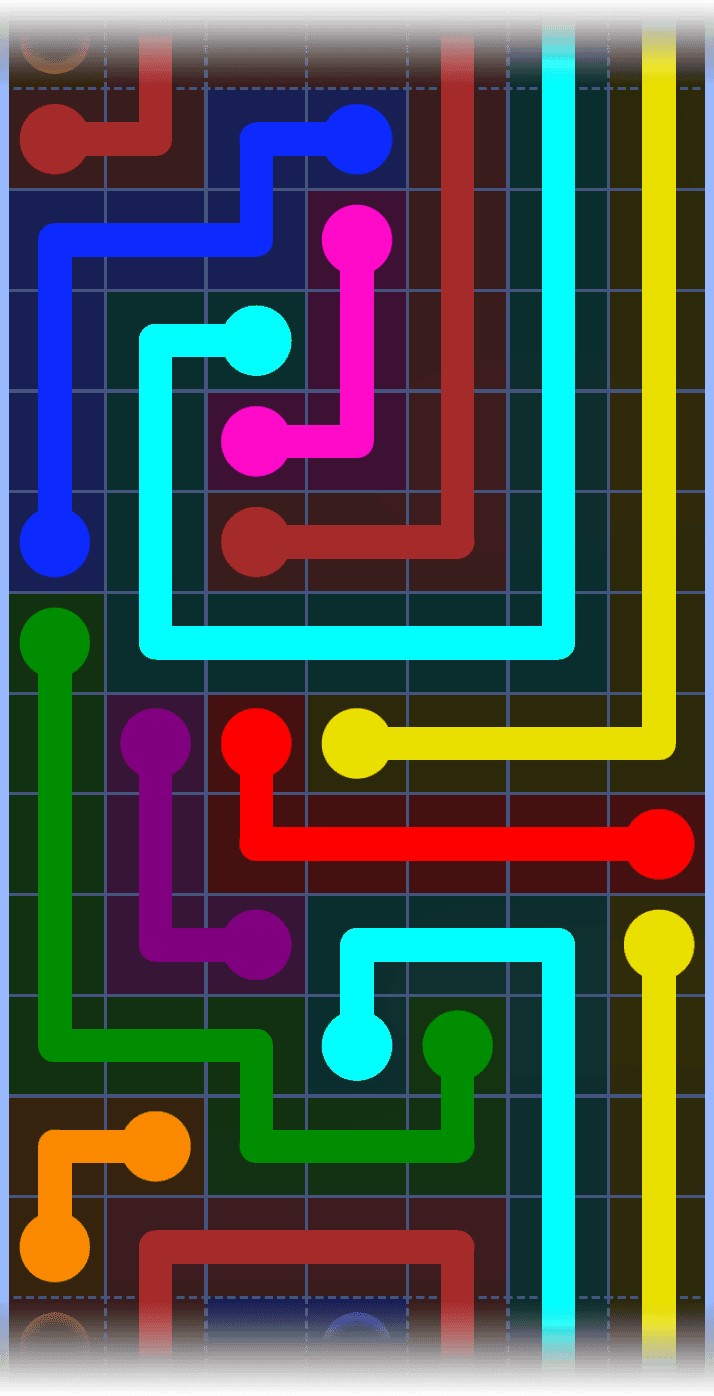 Flow Free Warps 1312 Solution