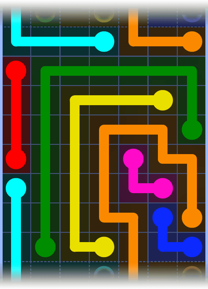 Flow Free Warps 1295 Solution