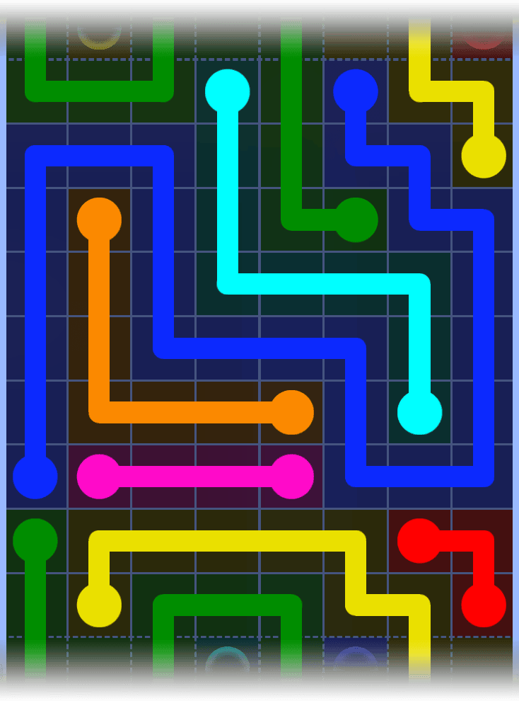 Flow Free Warps 1321 Solution