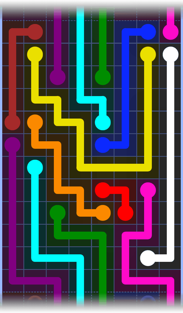 Flow Free Warps 1338 Solution