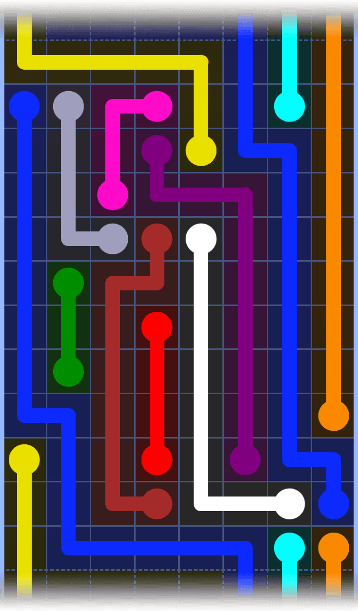 Flow Free Warps 1340 Solution
