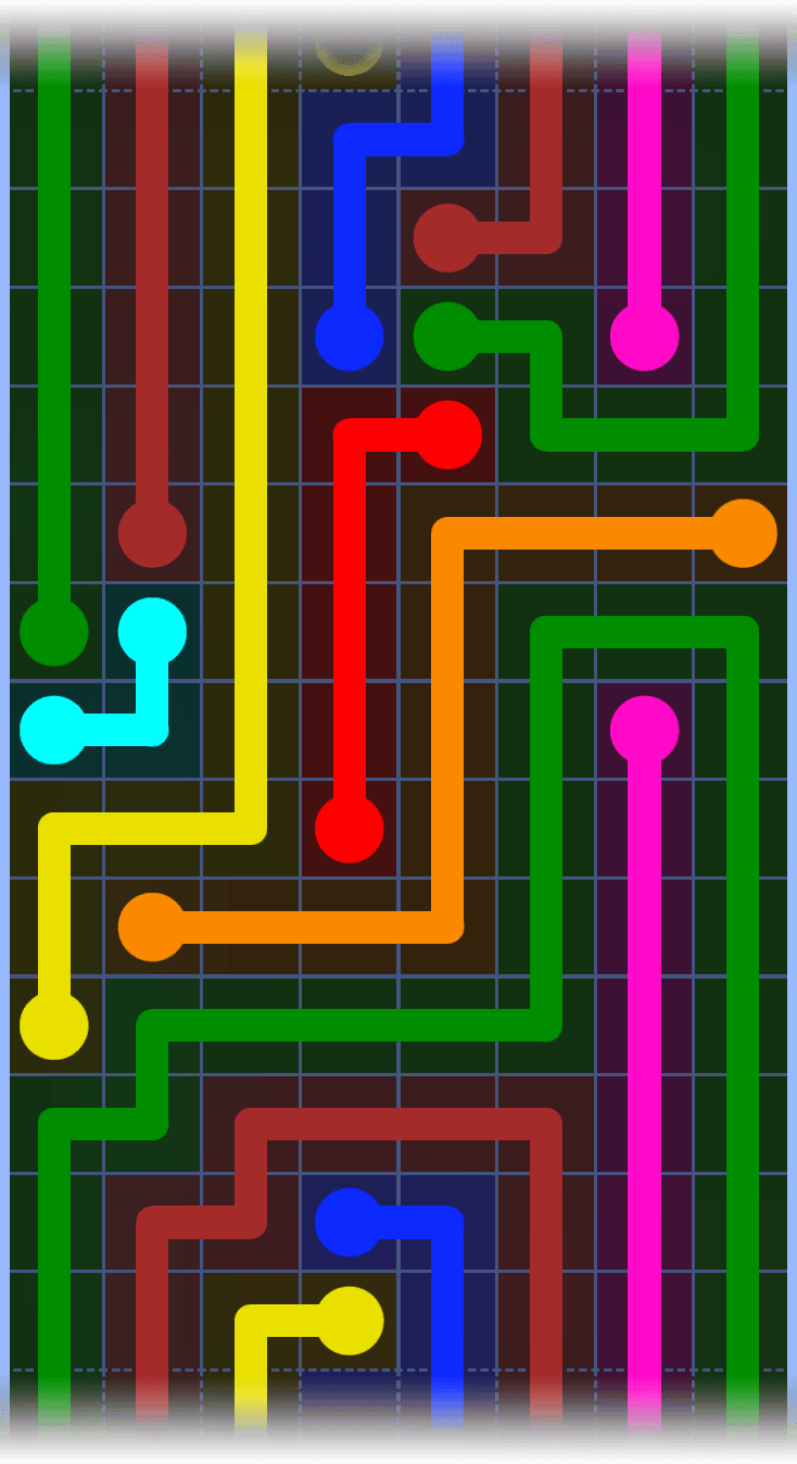 Flow Free Warps 1341 Solution