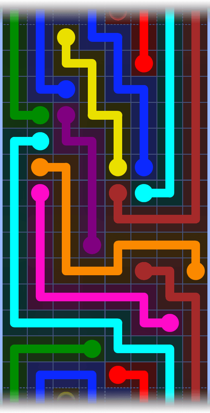 Flow Free Warps 1350 Solution