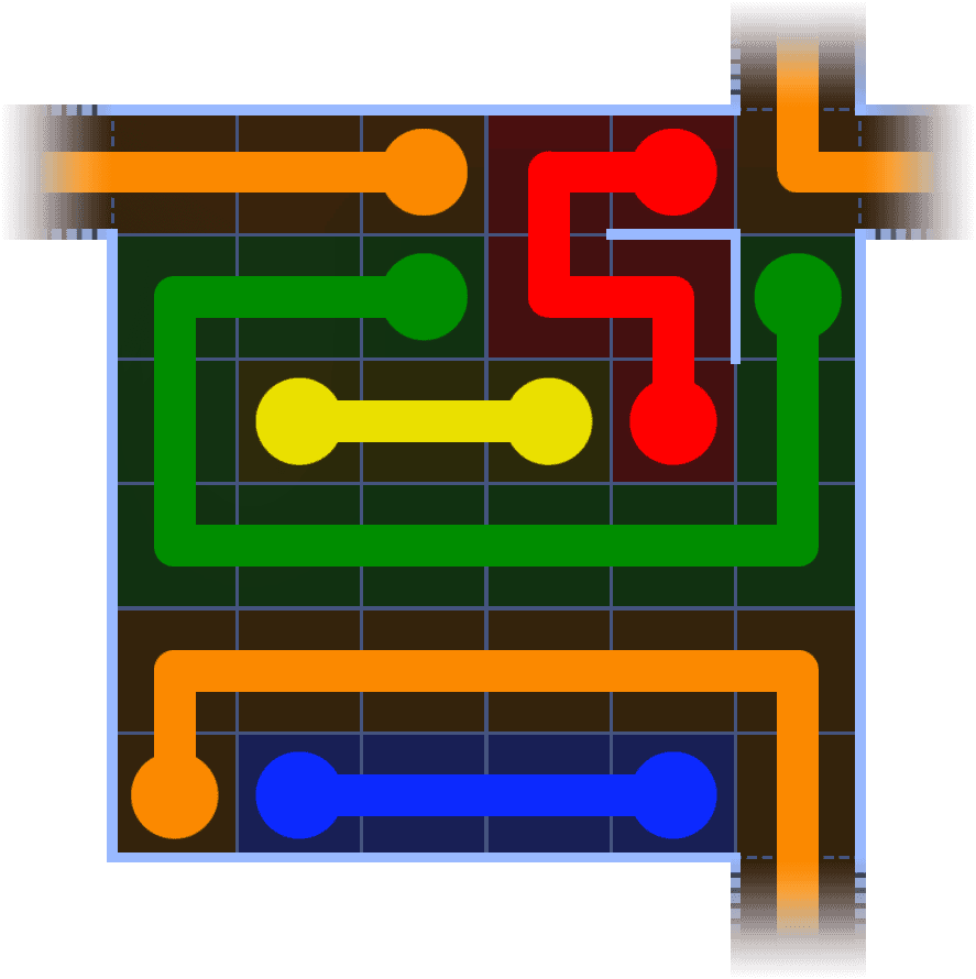 Flow Free Warps 1060 Solution
