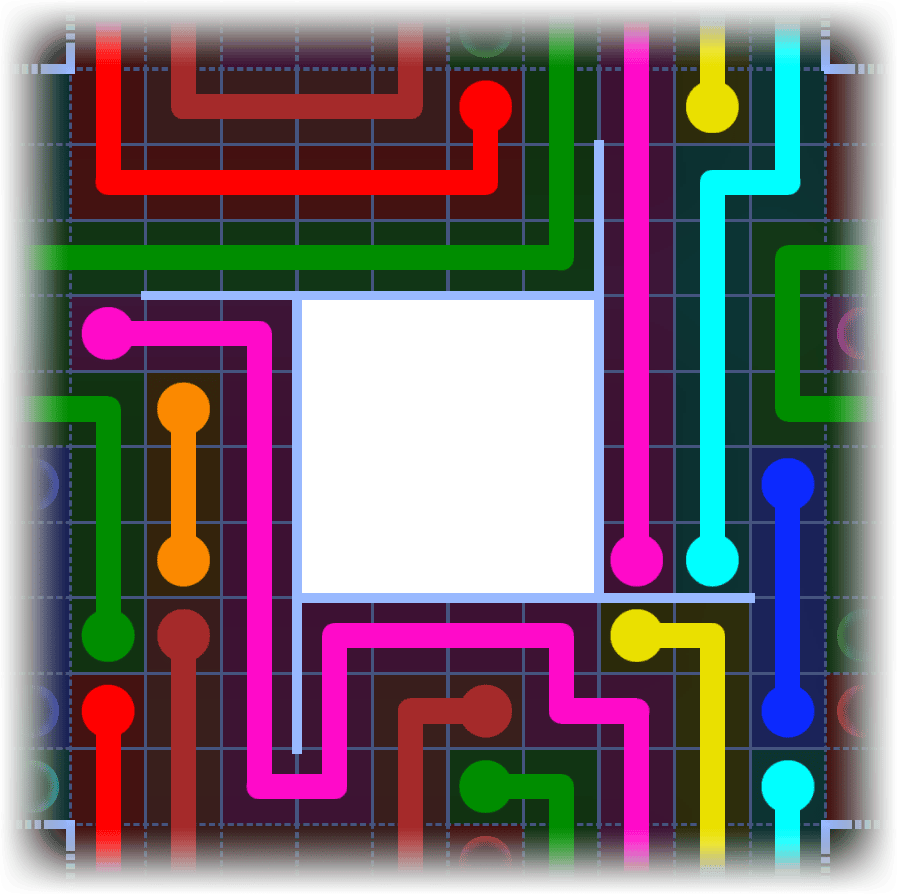 Flow Free Warps 1078 Solution