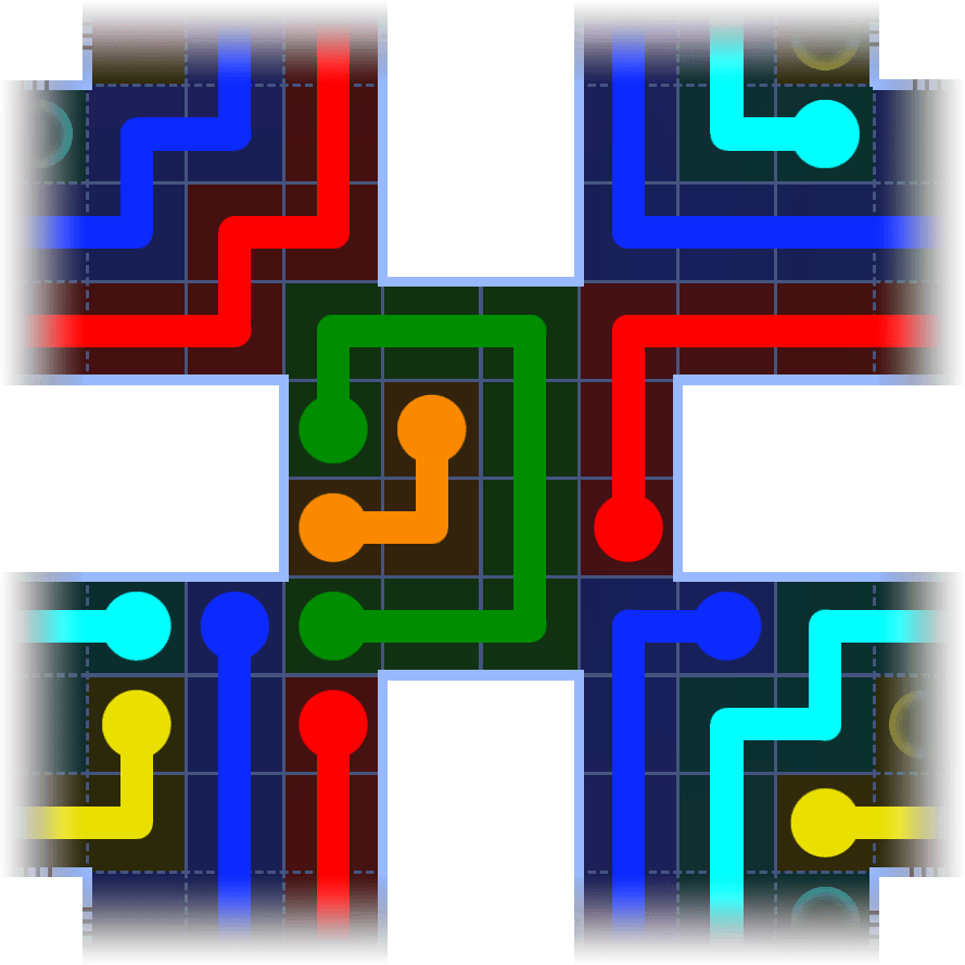 Flow Free Warps 1175 Solution