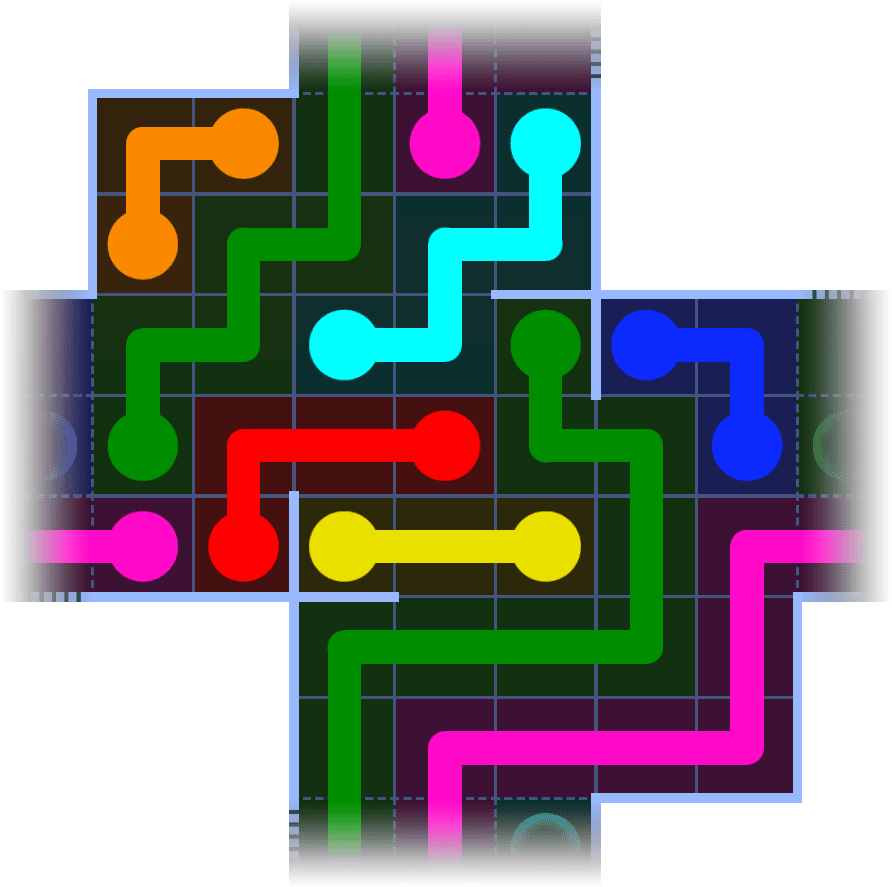 Flow Free Warps 1179 Solution