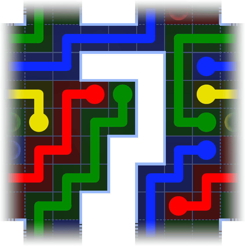 Flow Free Warps 1084 Solution