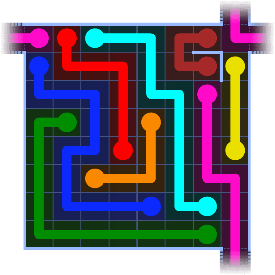 Flow Free Warps 1094 Solution
