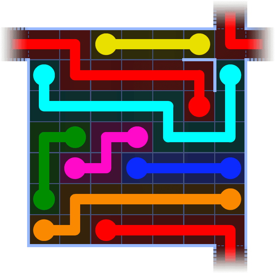 Flow Free Warps 1104 Solution