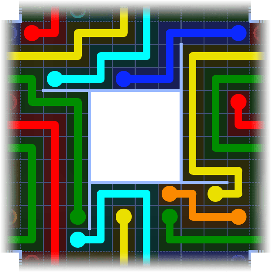 Flow Free Warps 1108 Solution