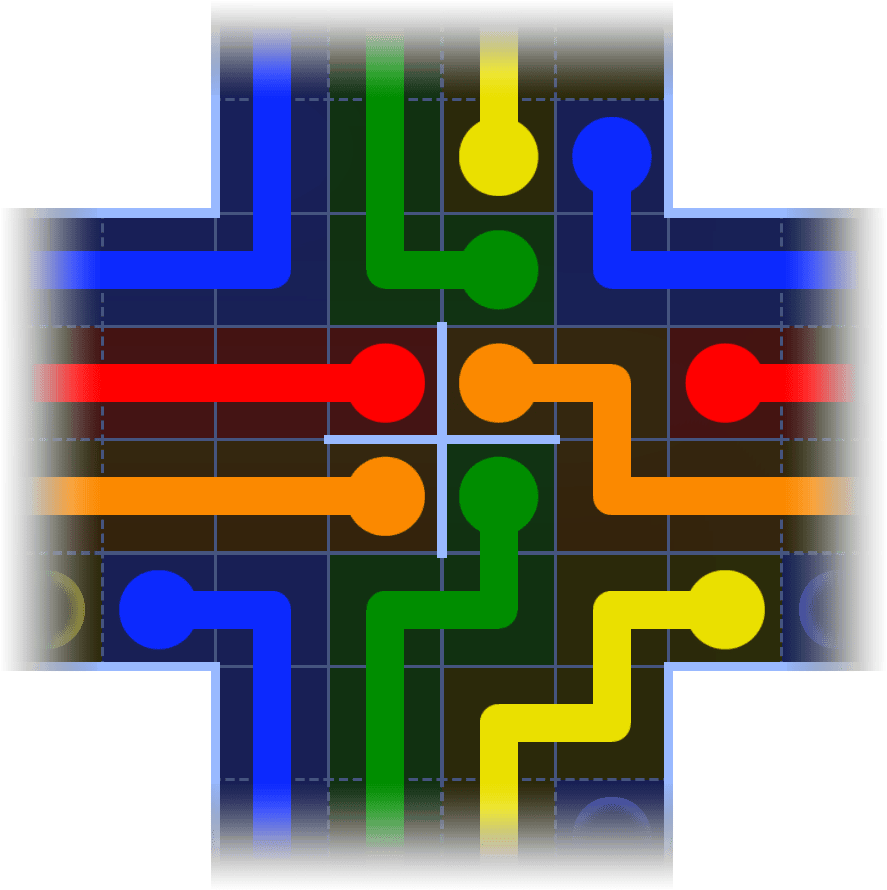 Flow Free Warps 1112 Solution