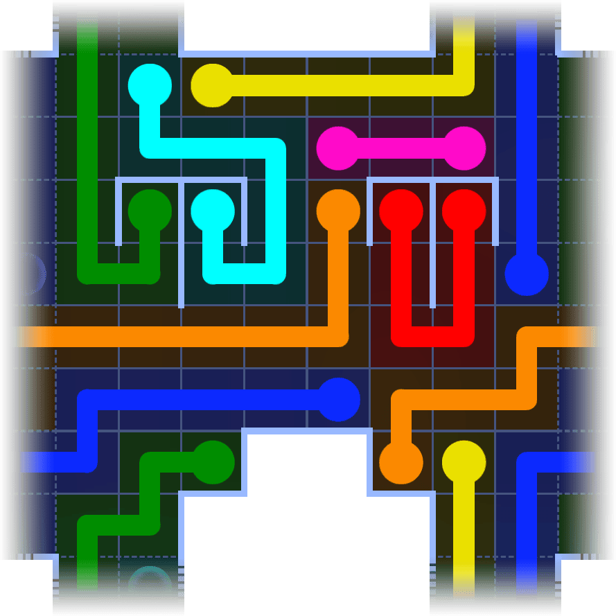 Flow Free Warps 1160 Solution