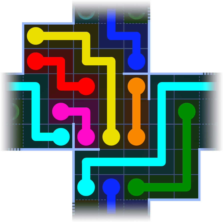 Flow Free Warps 1149 Solution
