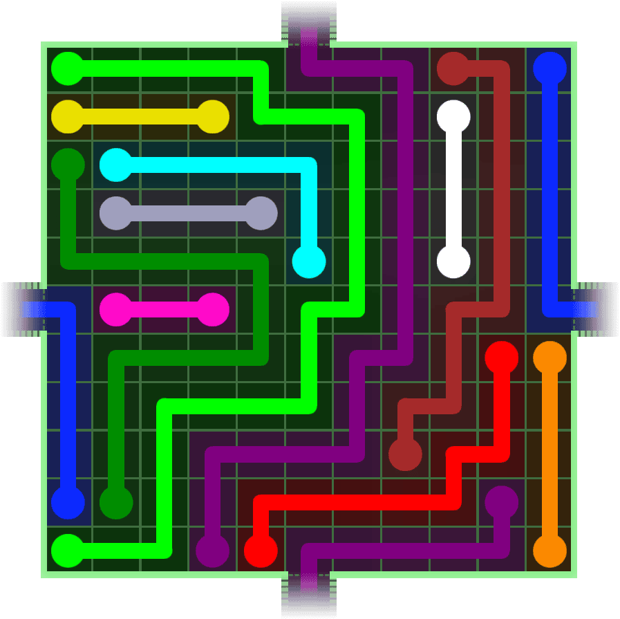 Flow Free Warps 4714 Solution