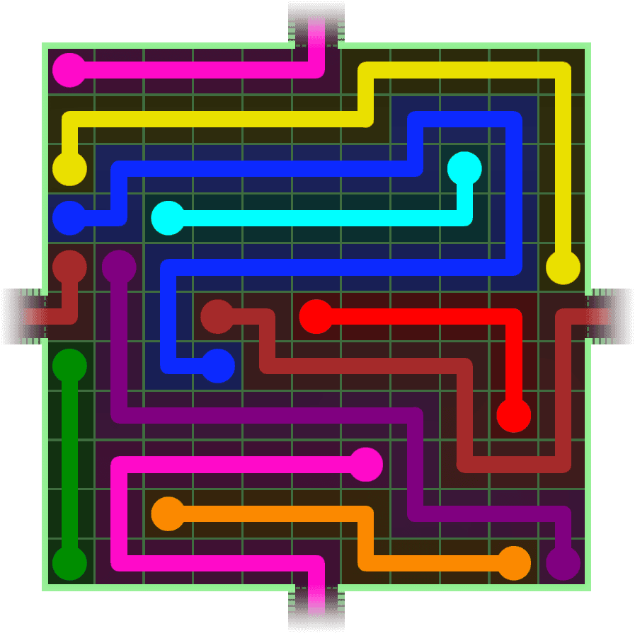 Flow Free Warps 4721 Solution