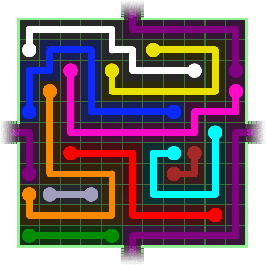 Flow Free Warps 4737 Solution