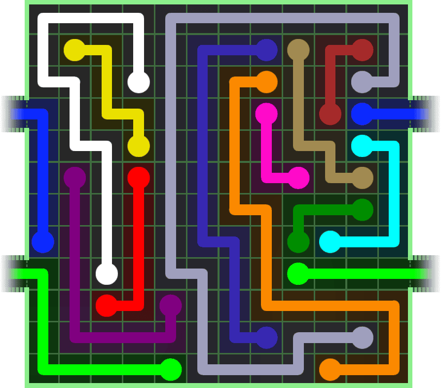 Flow Free Warps 4761 Solution