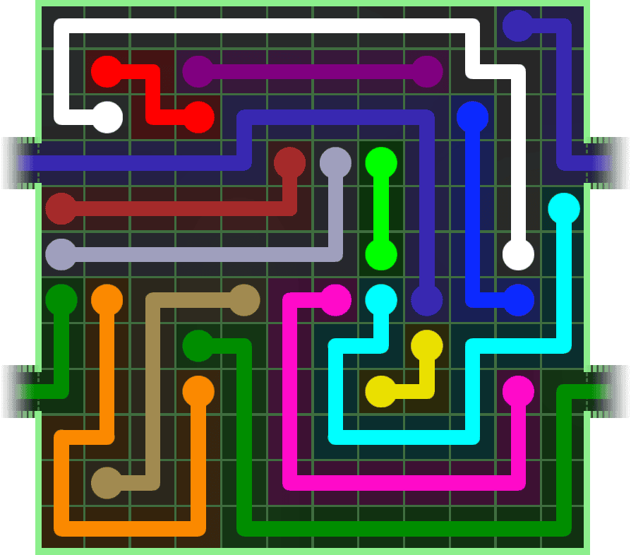 Flow Free Warps 4765 Solution