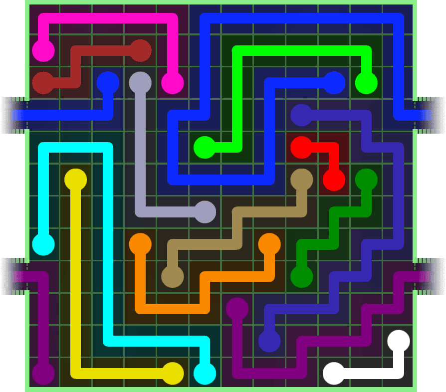 Flow Free Warps 4767 Solution