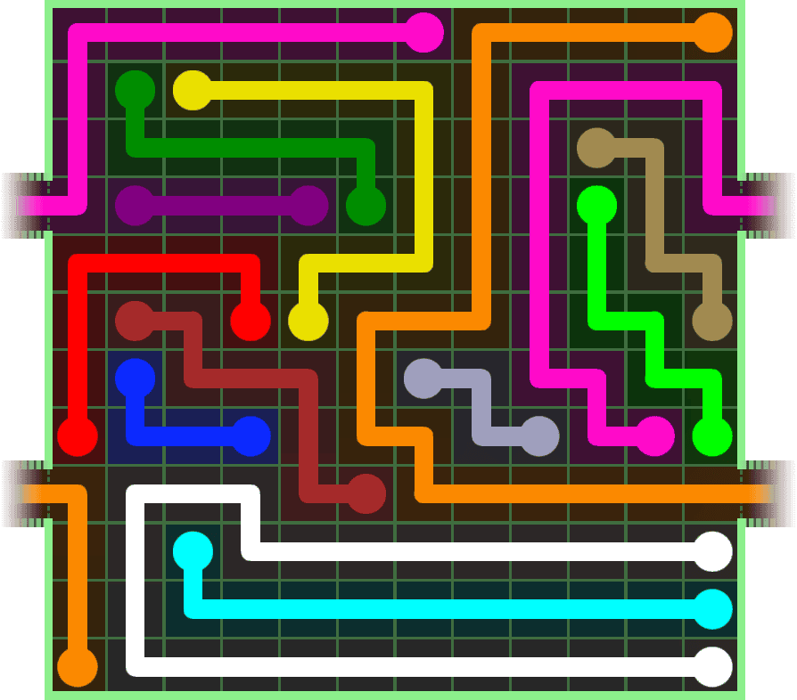 Flow Free Warps 4769 Solution