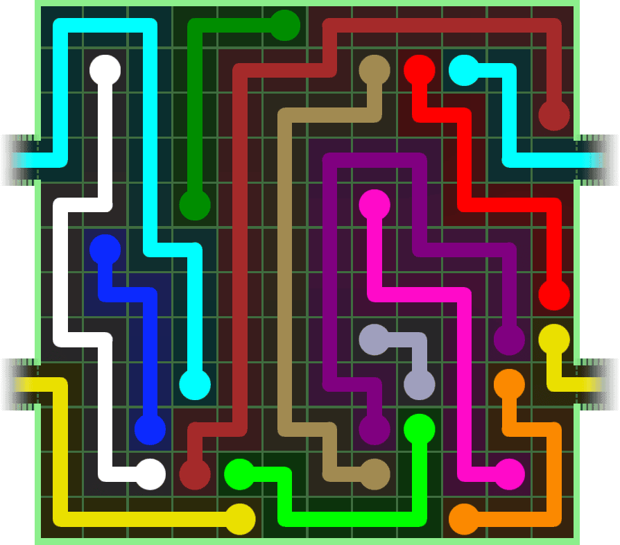 Flow Free Warps 4746 Solution