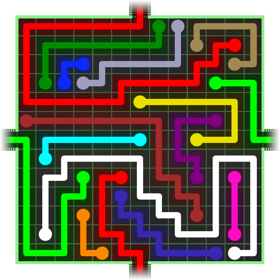 Flow Free Warps 4783 Solution