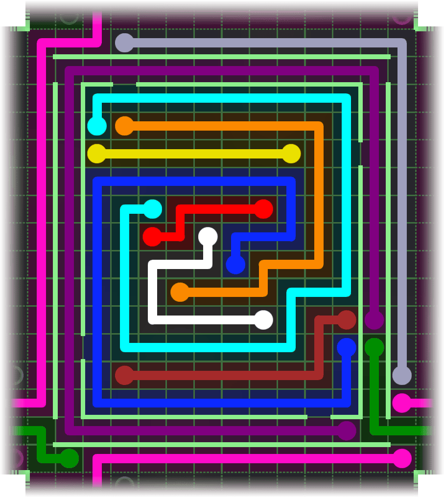 Flow Free Warps 4923 Solution