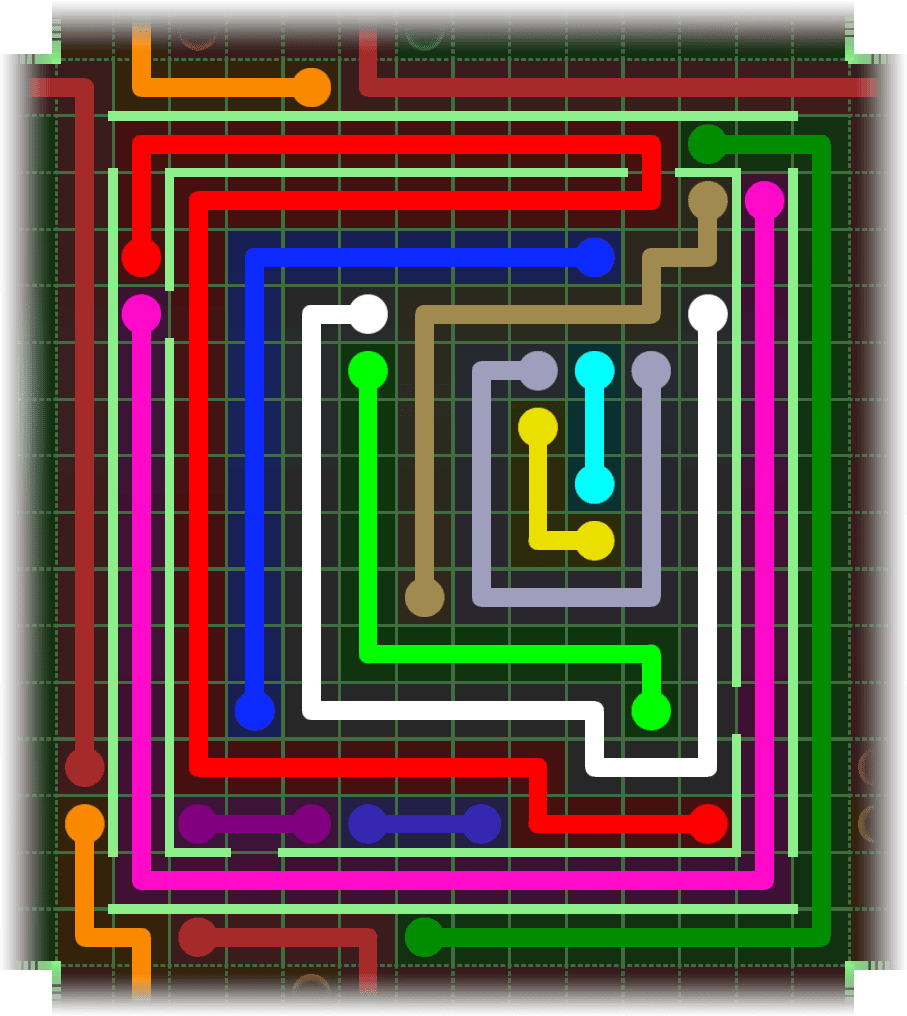 Flow Free Warps 4949 Solution