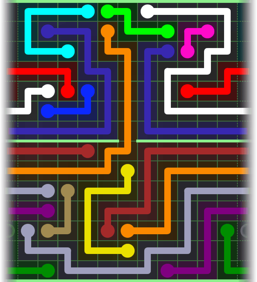 Flow Free Warps 5043 Solution