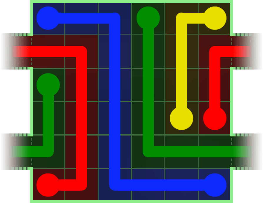 Flow Free Warps 189 Solution