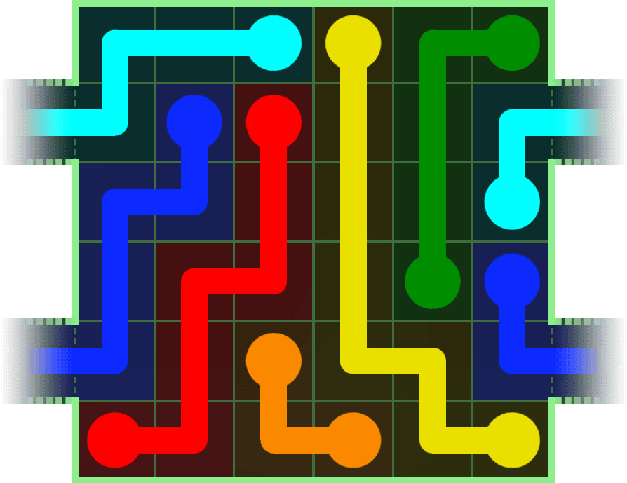 Flow Free Warps 198 Solution