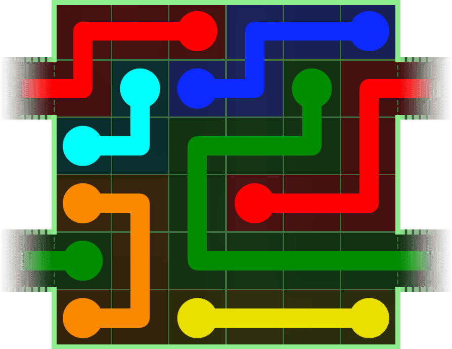 Flow Free Warps 199 Solution
