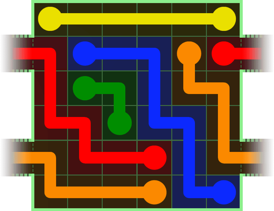 Flow Free Warps 202 Solution