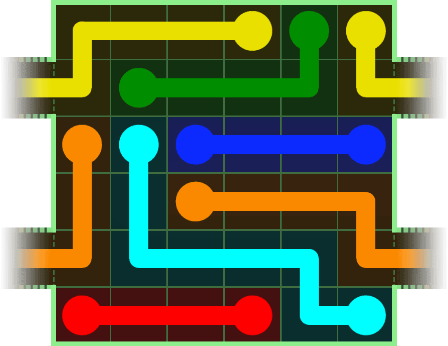 Flow Free Warps 209 Solution