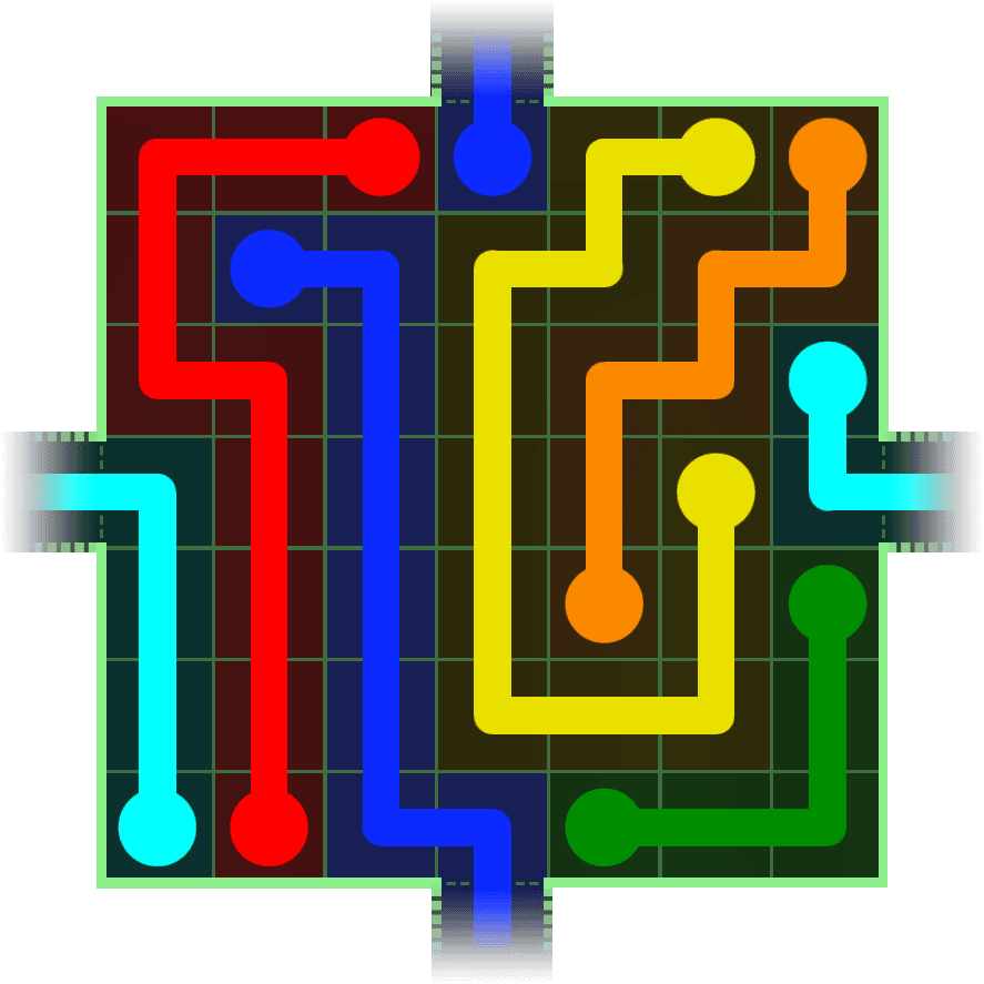 Flow Free Warps 213 Solution