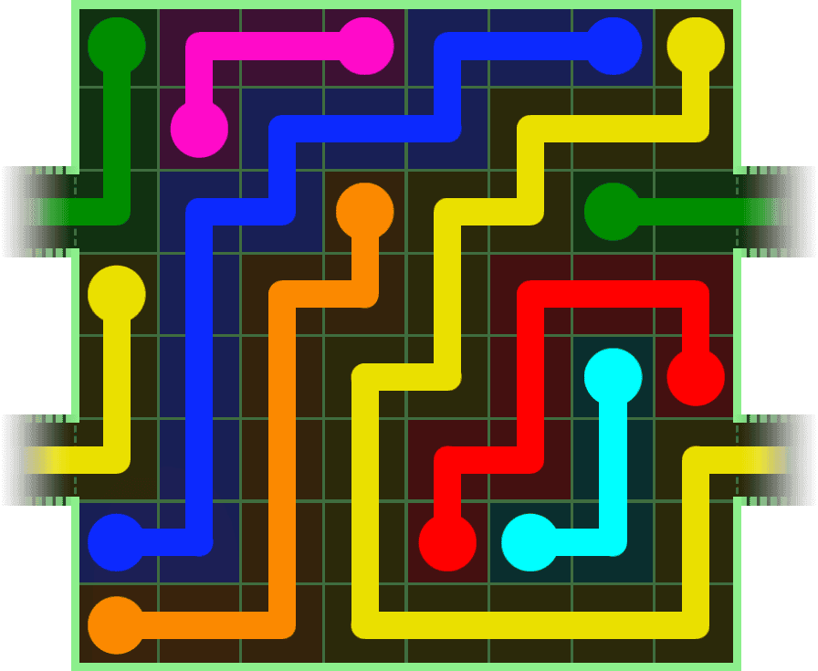 Flow Free Warps 253 Solution