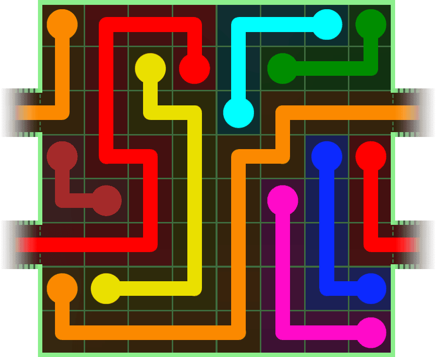 Flow Free Warps 261 Solution