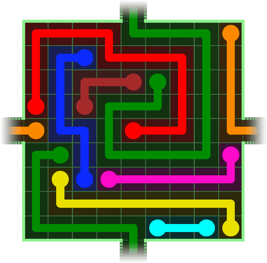 Flow Free Warps 300 Solution