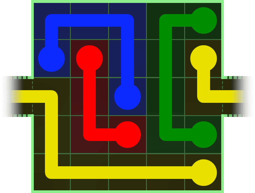 Flow Free Warps 11 Solution