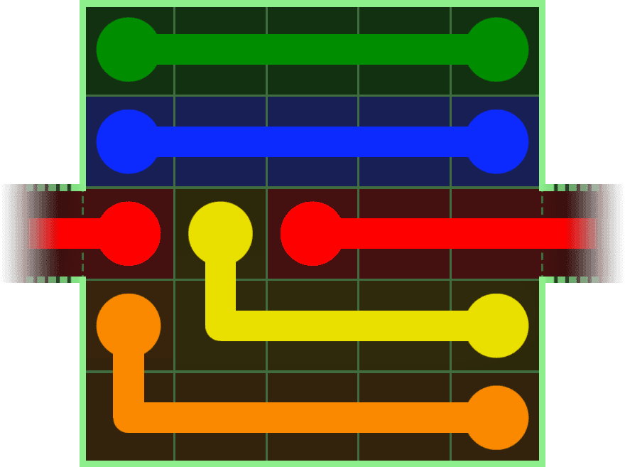 Flow Free Warps 3 Solution