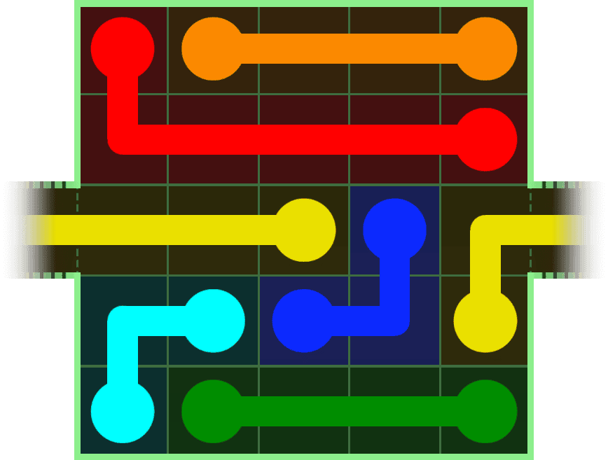 Flow Free Warps 4 Solution