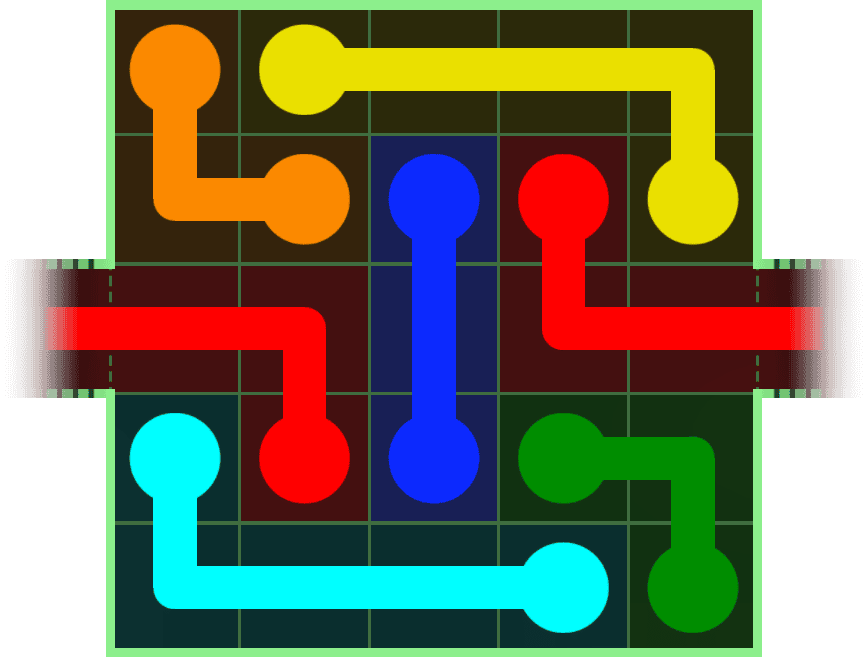 Flow Free Warps 5 Solution