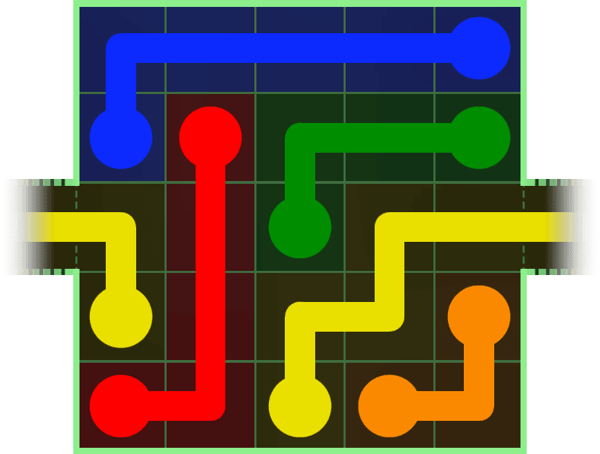 Flow Free Warps 9 Solution