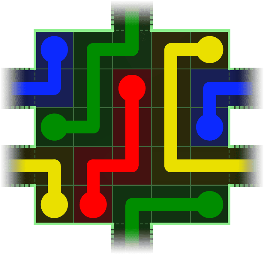 Flow Free Warps 81 Solution